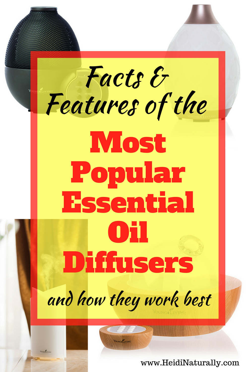Find out the facts and features of the most popular essential oil diffusers and how they work. Learn everything you need to know about essential oils and how to use them successfully. 