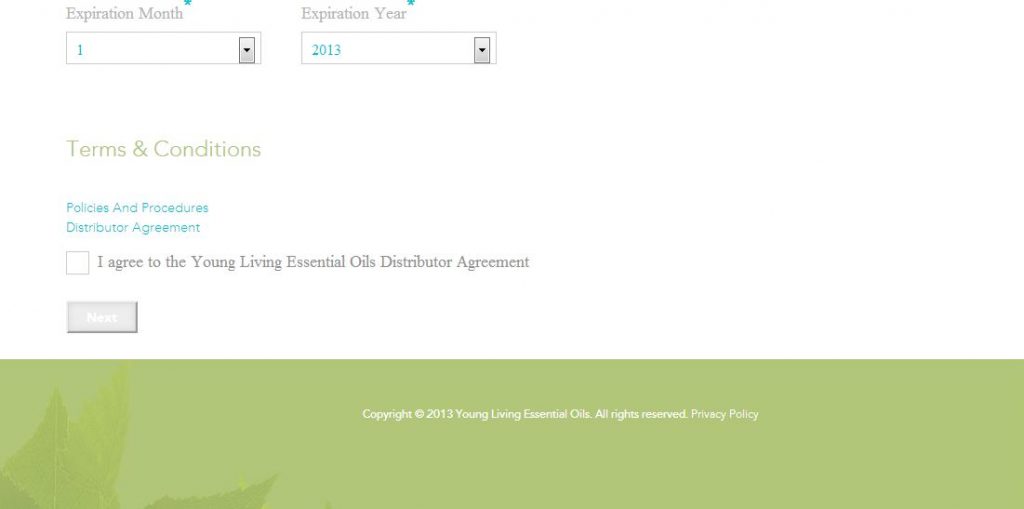 young living signup